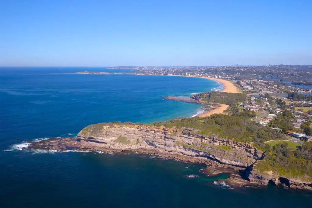 Aerial Views of Northern Beaches Sydney