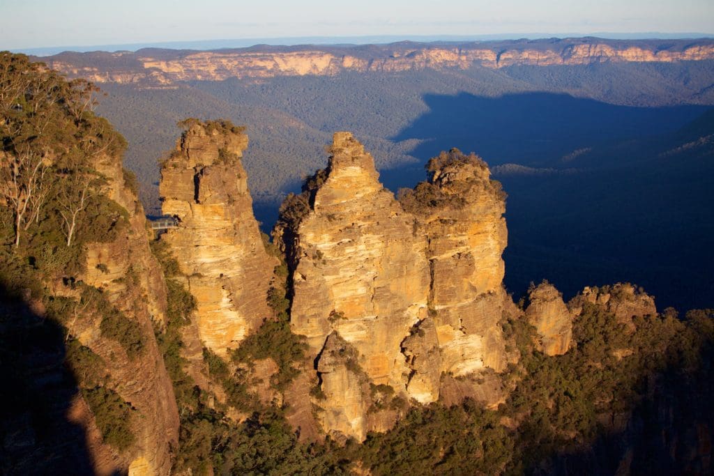 Three Sisters Afternoon Glow