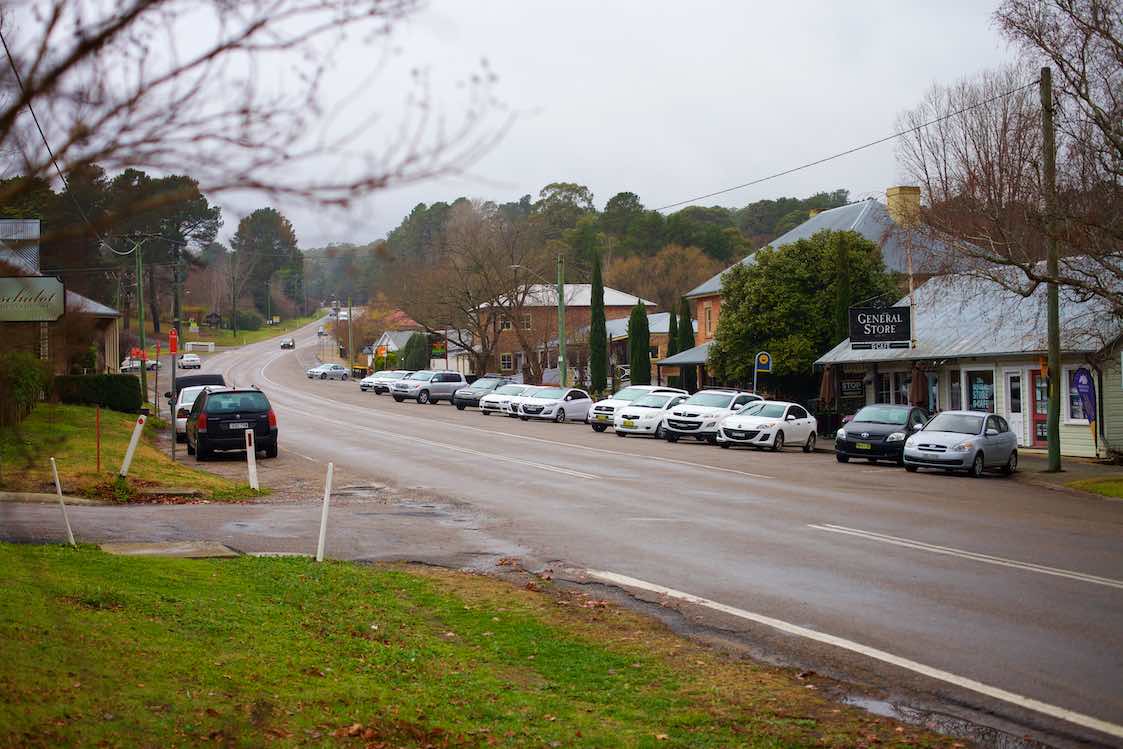 Berrima Town main street