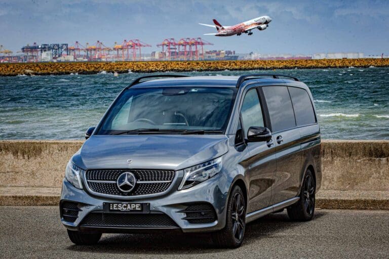 luxury private driver sydney mercedes v-class
